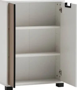 Unterschrank Ryker weiß matt B/H/T: ca. 59,8x85,2x19,55 cm