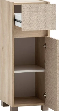 Unterschrank Sander Eiche Nachbildung B/H/T: ca. 30,2x84,8x33 cm