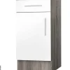 Unterschrank weiß Hochglanz B/H/T: ca. 40x82x57 cm