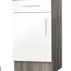 Unterschrank weiß Hochglanz B/H/T: ca. 50x82x57 cm