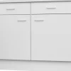 Unterschrank weiß matt B/H/T: ca. 100x85x60 cm