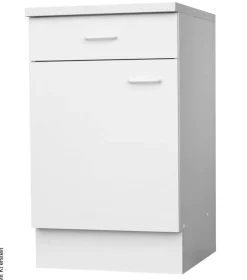 Unterschrank weiß matt B/H/T: ca. 60x85x60 cm
