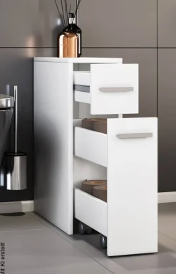 Unterschrank Zalo weiß B/H/T: ca. 20x61x45 cm