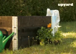 UPYARD Hochbeet INDUSTRIAL schwarz Holz B/L: ca. 80x120 cm
