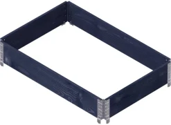 UPYARD Hochbeet INDUSTRIAL schwarz Holz B/L: ca. 80x120 cm