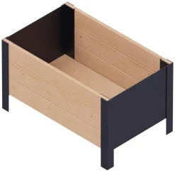 UPYARD Hochbeet MODERN braun Holz B/H/L: ca. 36x32x58 cm