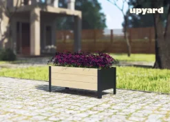 UPYARD Hochbeet MODERN natur Holz B/H/L: ca. 36x32x78 cm