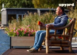 UPYARD Hochbeet MODERN natur Holz B/H/L: ca. 36x32x78 cm