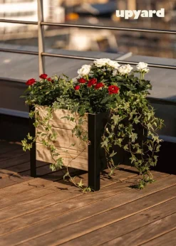 UPYARD Hochbeet MODERN natur Holz B/H/L: ca. 36x32x36 cm