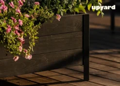 UPYARD Hochbeet MODERN schwarz Holz B/H/L: ca. 36x32x58 cm