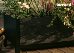 UPYARD Hochbeet MODERN schwarz Holz B/H/L: ca. 36x32x58 cm