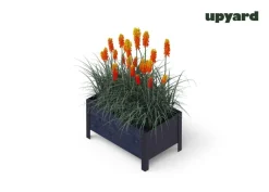 UPYARD Hochbeet MODERN schwarz Holz B/H/L: ca. 36x32x58 cm