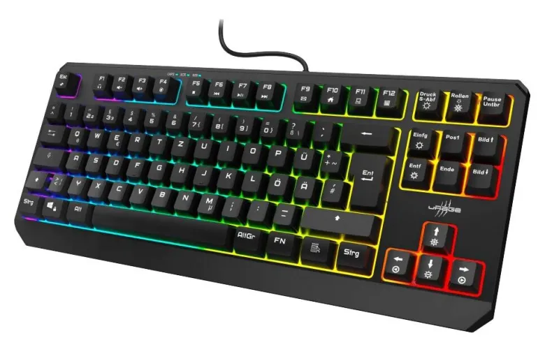 uRage Gaming-Tastatur schwarz