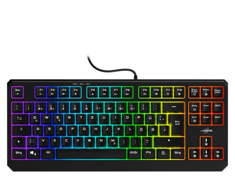uRage Gaming-Tastatur schwarz