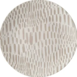 van Well Dessertteller taupe Keramik