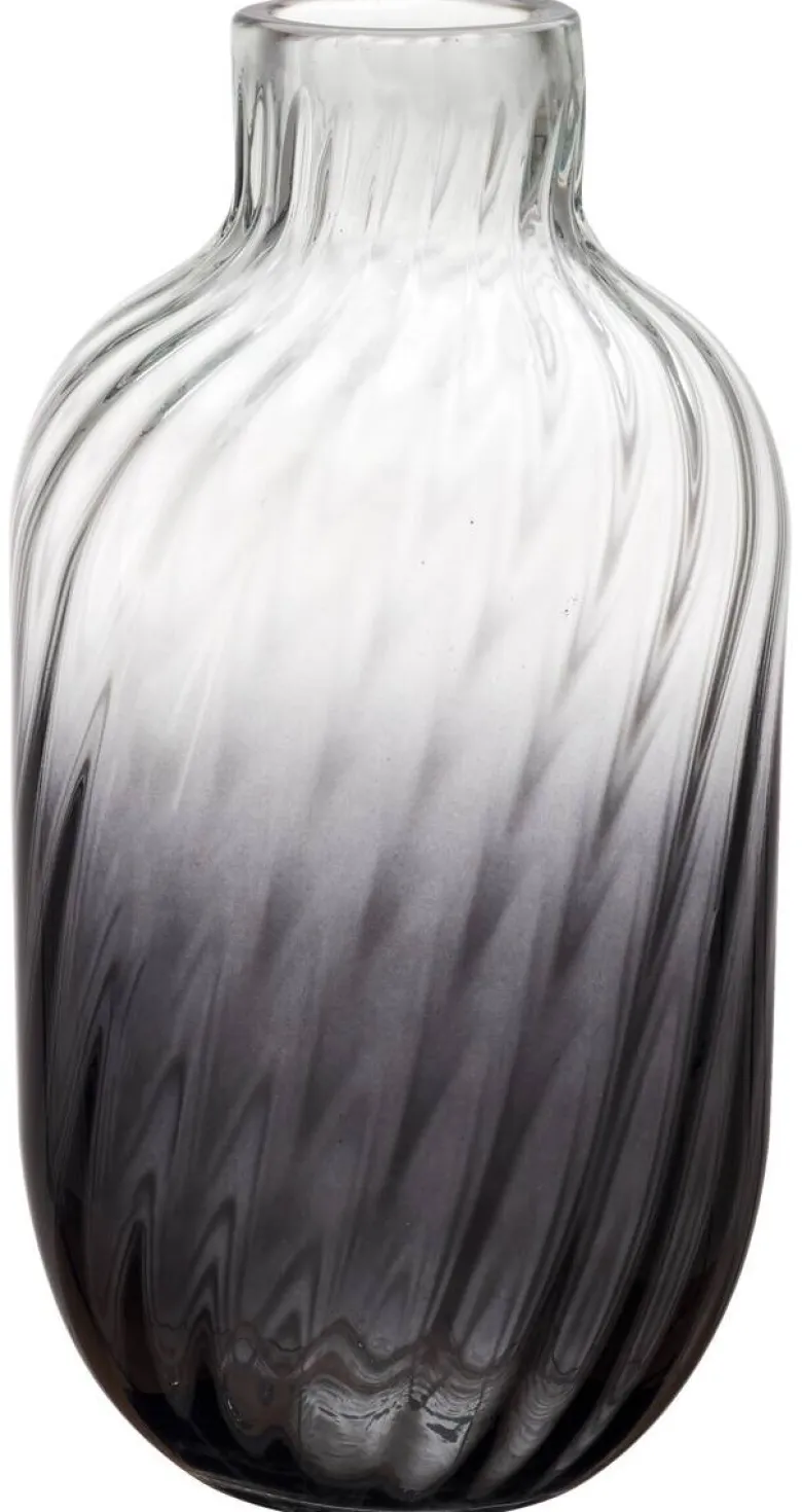 Vase klar Glas H/D: ca. 35x18,5 cm