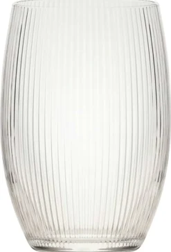 Vase klar Glas H/D: ca. 20x14 cm