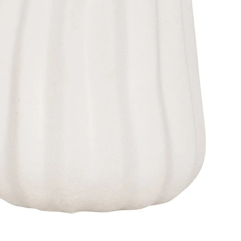 Vase weiß Keramik H: ca. 30 cm