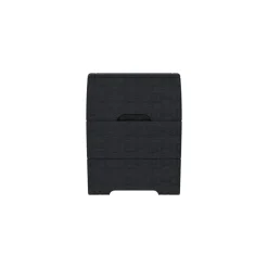 VCM Aufbewahrungsbox Durabox grau Kunststoff B/H/L: ca. 117x56x45 cm