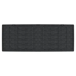 VCM Aufbewahrungsbox Durabox grau Kunststoff B/H/L: ca. 117x56x45 cm