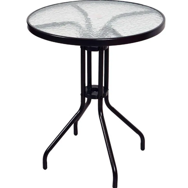 VCM Balkon-Set beige Polyrattan B/H/T: ca. 53x73x60 cm