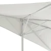 VCM Balkon-Sonnenschirm weiß Polyester-Mischgewebe B/H/T: ca. 270x235x140 cm