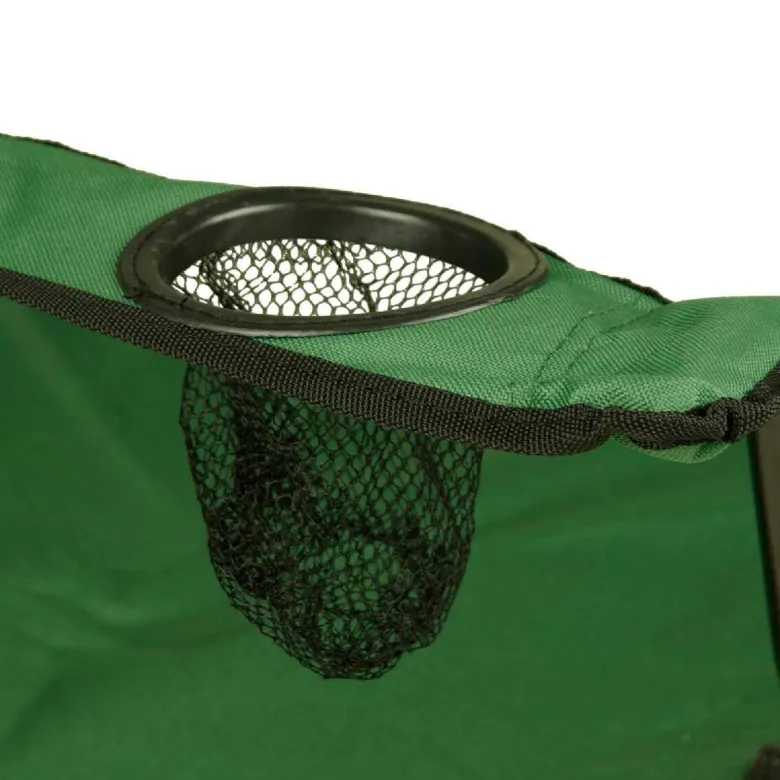 VCM Campingstuhl Set grün Polyester-Mischgewebe B/H/T: ca. 85x85x50 cm