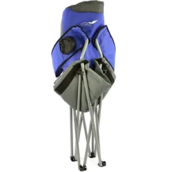 VCM Campingstuhl-Set royalblau Polyester-Mischgewebe B/H/L: ca. 90x110x57 cm