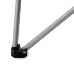 VCM Campingstuhl-Set schwarz Stahl B/H/T: ca. 47x90x47 cm