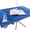 VCM Campingtisch blau Polyester-Mischgewebe B/H/L: ca. 50x50x80 cm