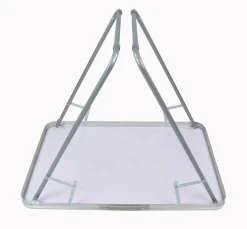 VCM Campingtisch Galdas schwarz Metall B/H/T: ca. 110x70x53 cm