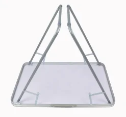 VCM Campingtisch Galdas weiß Metall B/H/T: ca. 80x70x53 cm