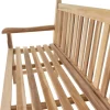 VCM Gartenbank braun Holz B/H/T/L: ca. 60x90x50x150 cm