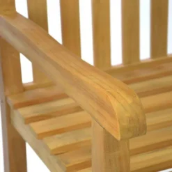 VCM Gartenbank braun Teakholz B/H/T: ca. 150x90x60 cm