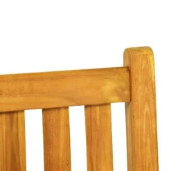 VCM Gartenbank braun Teakholz B/H/L: ca. 62x90x120 cm