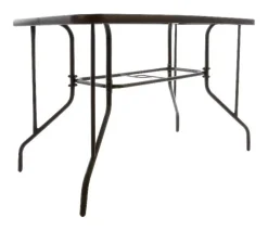 VCM Gartensitzgruppe braun Stahl B/H/T: ca. 53x73x60 cm