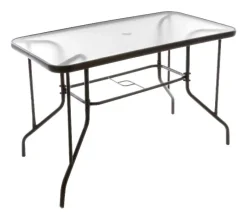 VCM Gartensitzgruppe braun Stahl B/H/T: ca. 53x73x60 cm