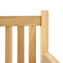 VCM Gartenstuhl natur Teakholz B/H/T: ca. 60x91x62 cm