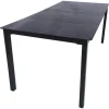 VCM Gartentisch anthrazit Aluminium B/H/L: ca. 90x73x180 cm