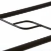 VCM Gartentisch braun Metall B/H/L: ca. 60x72x110 cm