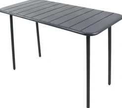 VCM Gartentisch Sumila schwarz Metall B/H/L: ca. 110x72x55 cm