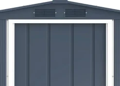 VCM Gerätehaus anthrazit B/H/L: ca. 202x181x113 cm