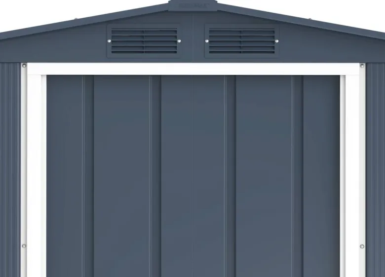 VCM Gerätehaus anthrazit B/H/L: ca. 202x181x113 cm