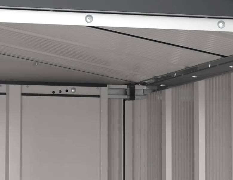 VCM Gerätehaus anthrazit B/H/L: ca. 163x182x112 cm