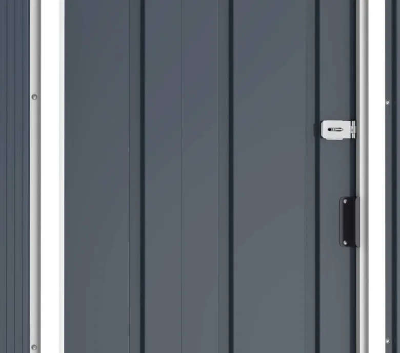 VCM Gerätehaus anthrazit B/H/L: ca. 163x182x112 cm