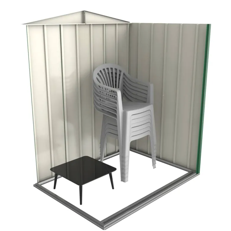 VCM Gerätehaus anthrazit B/H/L: ca. 163x182x112 cm
