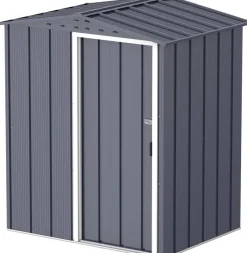 VCM Gerätehaus anthrazit B/H/L: ca. 163x182x112 cm