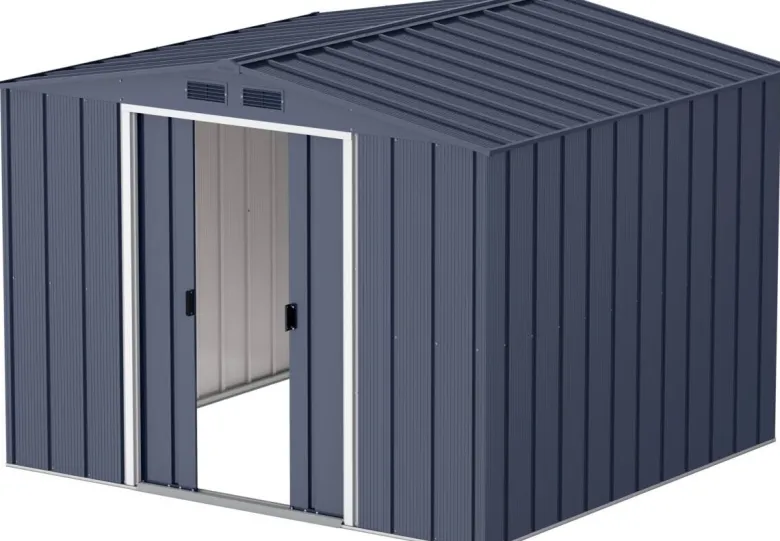 VCM Gerätehaus anthrazit B/H/L: ca. 262x191x234 cm