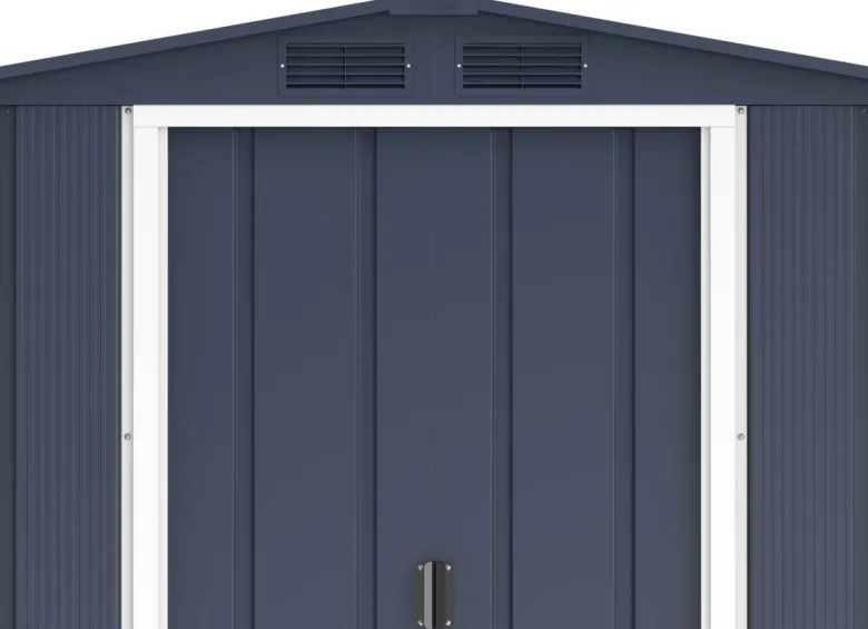 VCM Gerätehaus anthrazit B/H/L: ca. 202x181x174 cm