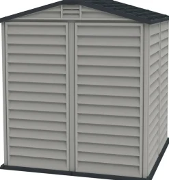 VCM Gerätehaus grau B/H/L: ca. 186x213x190 cm